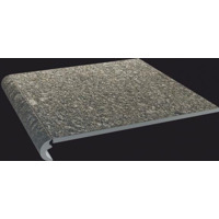 Керамогранит Coliseumgres Cortina Nero Scalino Frontale Luna 30x32.5