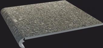 Керамогранит Coliseumgres Cortina Nero Scalino Frontale Luna 30x32.5