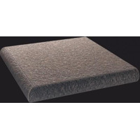 Керамогранит Coliseumgres Cortina Rosso Scalino Angolare Luna 32.5x32.5