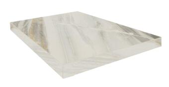 Керамогранит Coliseumgres Firenze Bianco Scalino Angolo Dx 33x45