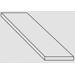 Керамогранит Coliseumgres Firenze Nero Scalino Angolo Dx 33x90