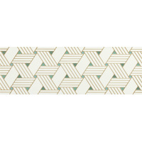 Coliseumgres Lifestyle White Inserto Twist 25x75