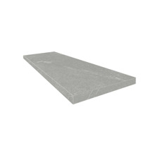 Керамогранит Coliseumgres Lugano Silver Scalino Angolo Dx 33x90