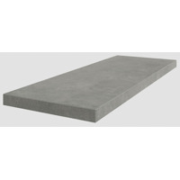 Керамогранит Coliseumgres Malpensa Black Scalino Angolo Dx 33x90
