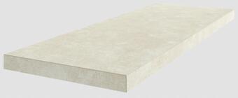Керамогранит Coliseumgres Malpensa White Scalino Angolo Dx 33x90