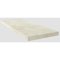 Керамогранит Coliseumgres Malpensa White Scalino Angolo Sx 33x90