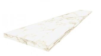 Керамогранит Coliseumgres Michelangelo Warm Scalino Angolo Sx 33x120