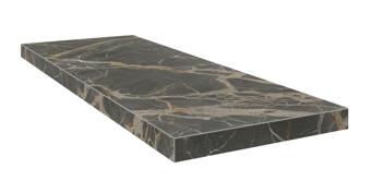 Керамогранит Coliseumgres Pompei Brown Scalino Angolare Sx 33x90