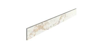 Керамогранит Coliseumgres Pompei White Battiscopa 7.2x90