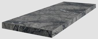Керамогранит Coliseumgres Uffizi Black Scalino Angolo Dx 33x90