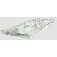 Керамогранит Coliseumgres Uffizi White Scalino Angolo Dx 33x90