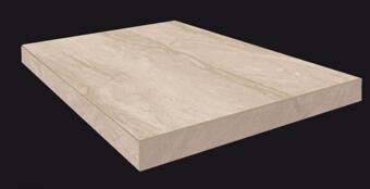 Керамогранит Coliseumgres Venezia Bianco Scalino Angolo Dx 33x45