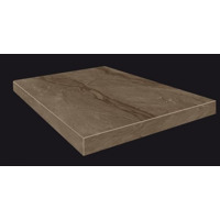 Керамогранит Coliseumgres Venezia Marrone Scalino Angolo Dx 33x45