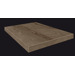 Керамогранит Coliseumgres Venezia Marrone Scalino Angolo Dx 33x45