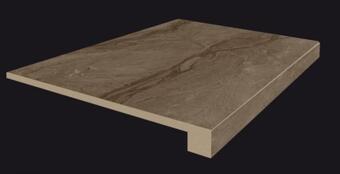 Керамогранит Coliseumgres Venezia Marrone Scalino Front 33x45