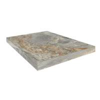 Керамогранит Coliseumgres Verona Grigio Scalino Angolo Dx 33x45