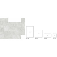 Керамогранит Colorker Giant Modular White 110x132