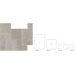 Керамогранит Colorker Meribel Modular Beige Grip 110x132