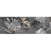 Creto Cemento Vetro Grey W Dec P Nr Mat 25x76