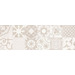 Creto Dover Patchwork Ivory W Dec M Nr Satin 25x75