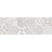 Creto Dover Patchwork Pearl W Dec M Nr Satin 25x75