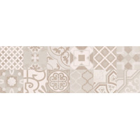 Creto Dover Vetro Ivory W Dec M Nr Satin 25x75