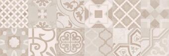 Creto Dover Vetro Ivory W Dec M Nr Satin 25x75