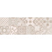 Creto Dover Vetro Ivory W Dec M Nr Satin 25x75