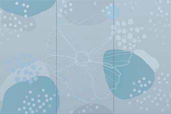Creto Pastel Панно Montage Set 3 Pcs 30x60