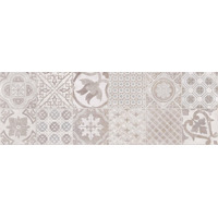 Creto Porto Vetro Grey W Dec M Nr Glossy 25x75