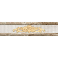 Керамика Плитка Cube Napoli Border-1 with gold 7.5x30 (шт.)