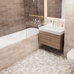 Decocer Florencia BEIGE 7,5x30 - фото в интерьере