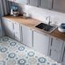 Decocer Florencia SUPER BLANCO 7,5x30 - фото в интерьере