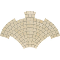 Керамогранит Del Conca Rockstar Star Round Beige Hrt1 Hard 66x100