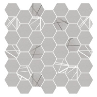 Delacora Baffin Gray Mosaic Dark 31.6x29.7