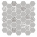 Delacora Baffin Gray Mosaic Dark 31.6x29.7