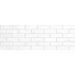 Delacora Brick White 25.3x75