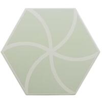 Керамогранит DNA Fancy Waves Mint 20x23