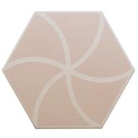 Керамогранит DNA Fancy Waves Pink 20x23