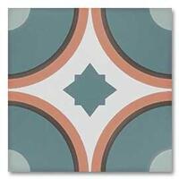 Керамогранит DNA Sync Circle Blue 15x15