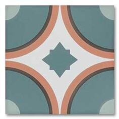 Керамогранит DNA Sync Circle Blue 15x15
