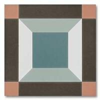 Керамогранит DNA Sync Cube Blue 15x15