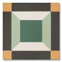 Керамогранит DNA Sync Cube Green 15x15