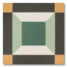 Керамогранит DNA Sync Cube Green 15x15