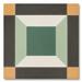 Керамогранит DNA Sync Cube Green 15x15