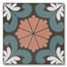 Керамогранит DNA Sync Flower Blue 15x15