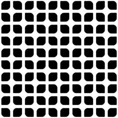 Керамогранит Dune Black And White Yin 20x20
