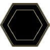 Керамогранит Dune Shapes 5 Hexaline Comb Black 21.5x25