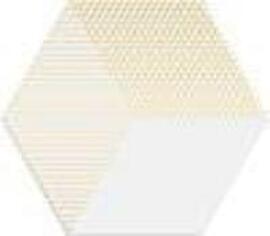 Керамогранит Dune Shapes 5 Hexaline Mix White 21.5x25