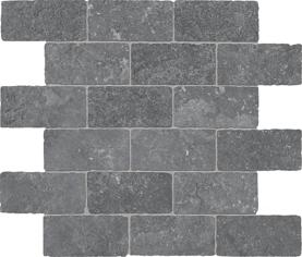 Керамогранит Emil Ceramica Chateau Mosaico Mur Noir Naturale 30x30